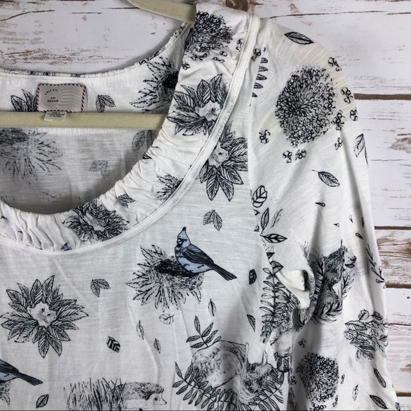 Anthropologie Postmark Creature Comforts top - Picture 4 of 8